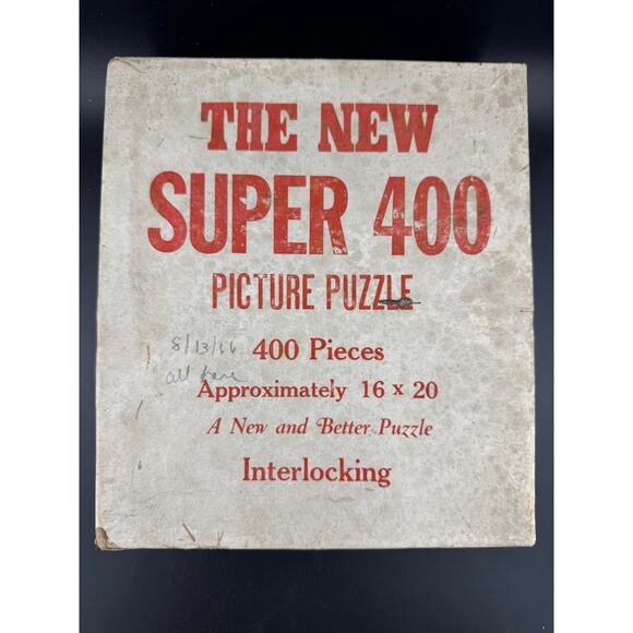 Vintage The New Super 400 Puzzle - The Goose Girl - Picture 1 of 7